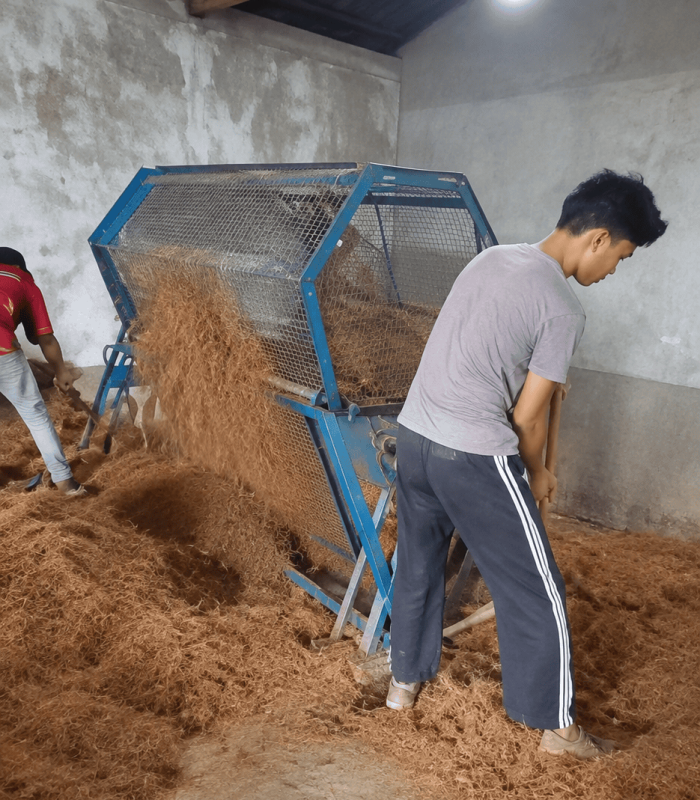 Coconut Fiber Processing